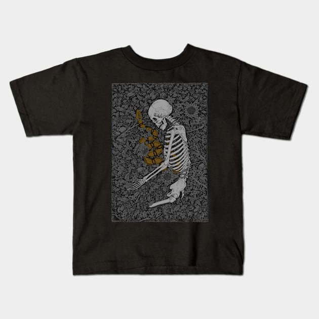 disembodied Kids T-Shirt by brightcalmblack